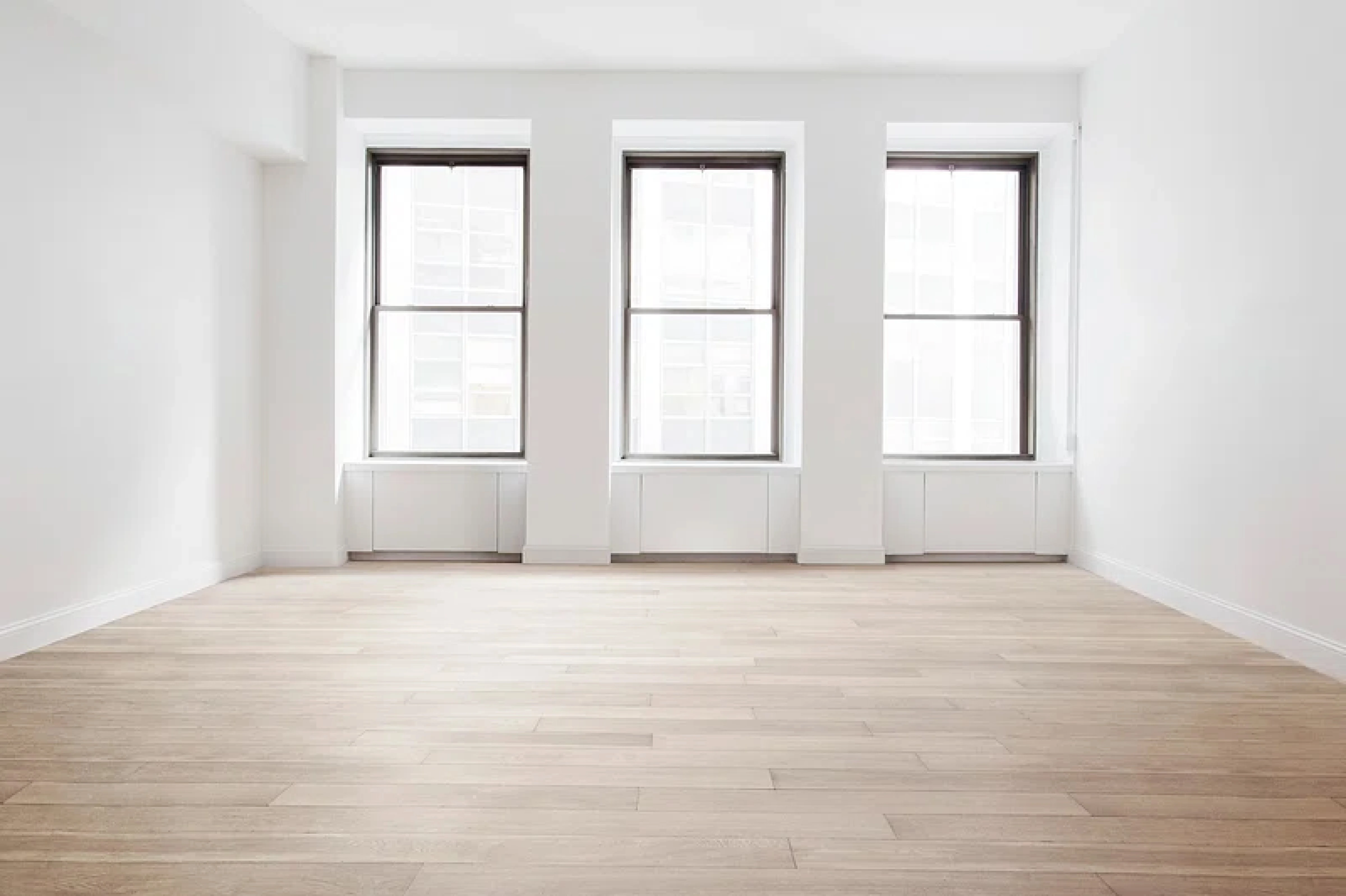A living room before, as photographed